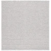 Safavieh Sisal All-Weather Grey / Ivory SAW460 6 ft. 7 in. X 6 ft. 7 in. Square Rug