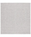 Safavieh Sisal All-Weather Grey / Ivory SAW460 6 ft. 7 in. X 6 ft. 7 in. Square Rug