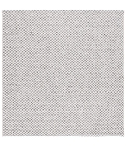 Safavieh Sisal All-Weather Grey / Ivory SAW460 6 ft. 7 in. X 6 ft. 7 in. Square Rug