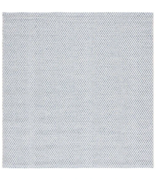 Safavieh Sisal All-Weather Blue / Ivory SAW460 6 ft. 7 in. X 6 ft. 7 in. Square Rug