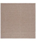 Safavieh Sisal All-Weather Brown SAW460 6 ft. 7 in. X 6 ft. 7 in. Square Rug