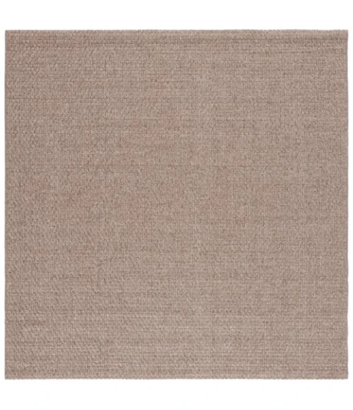 Safavieh Sisal All-Weather Brown SAW460 6 ft. 7 in. X 6 ft. 7 in. Square Rug