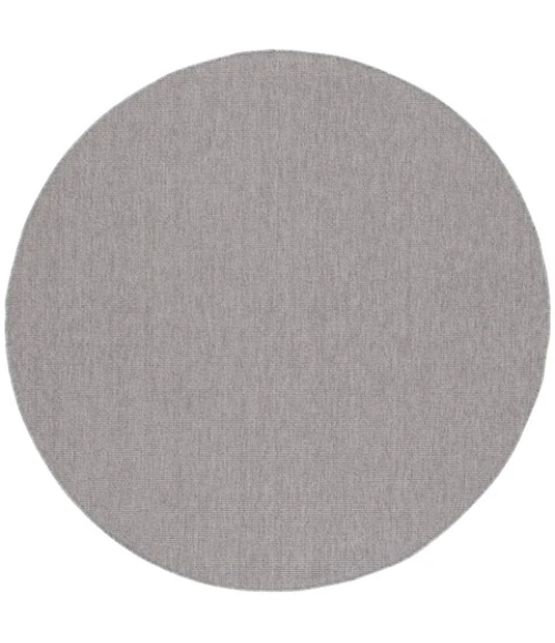 Safavieh Sisal All-Weather Grey SAW642 6 ft. 7 in. X 6 ft. 7 in. Round Rug