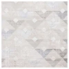 Safavieh Saylor Grey / Dark Grey SAY101 6 ft. 3 in. X 6 ft. 3 in. Square Rug