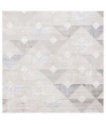 Safavieh Saylor Grey / Dark Grey SAY101 6 ft. 3 in. X 6 ft. 3 in. Square Rug