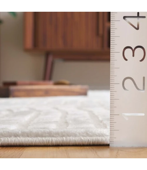 Safavieh Saylor Ivory SAY107 6 ft. 3 in. X 6 ft. 3 in. Square Rug