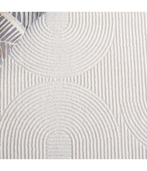 Safavieh Saylor Ivory SAY110 6 ft. 3 in. X 6 ft. 3 in. Square Rug