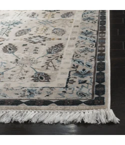 Safavieh Serenity Cream / Turquoise SER208 2 ft. 3 in. X 8 ft. Runner Rug