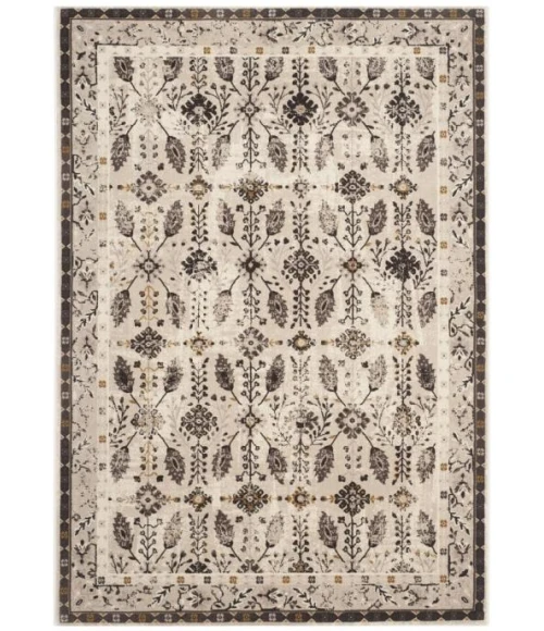 Safavieh Serenity Creme / Brown SER208 8 ft. 6 in. X 12 ft. Rectangle Rug