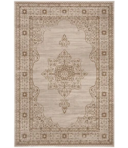 Safavieh Serenity Creme / Gold SER210 5 ft. 1 in. X 7 ft. 6 in. Rectangle Rug