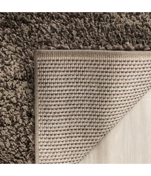 Safavieh California Shag Mushroom SG151 5 ft. 3 in. X 5 ft. 3 in. Round Rug