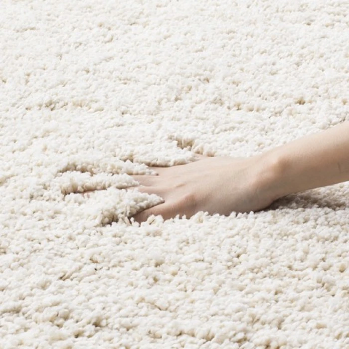 Safavieh Milan Shag Ivory SG180 2 ft. X 12 ft. Runner Rug