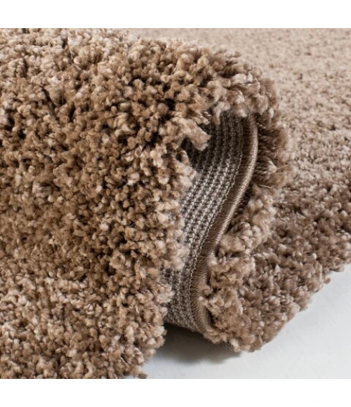 Safavieh Milan Shag Dark Beig SG180 10 ft. X 10 ft. Round Rug