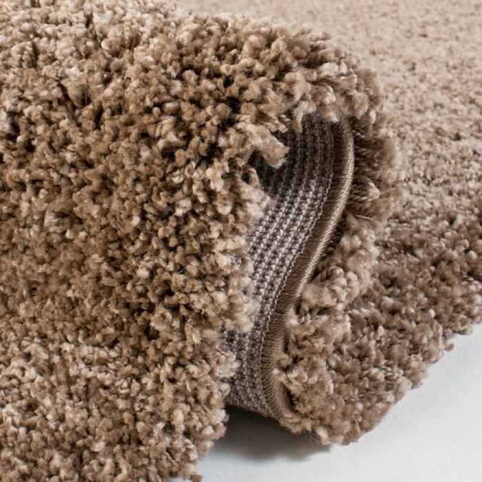 Safavieh Milan Shag Dark Beig SG180 11 ft. X 11 ft. Round Rug