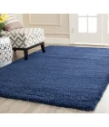 Safavieh Milan Shag Navy SG180 5 ft. 1 in. X 8 ft. Rectangle Rug