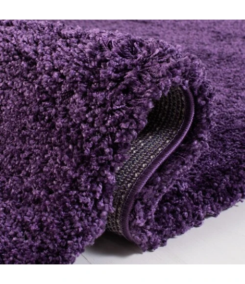 Safavieh Milan Shag Purple SG180 2 ft. X 20 ft. Runner Rug