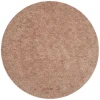 Safavieh Shag Beige SG267 6 ft. X 6 ft. Round Rug
