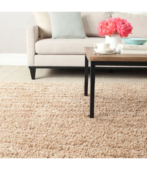 Safavieh Shag Beige SG267 2 ft. 3 in. X 9 ft. Runner Rug