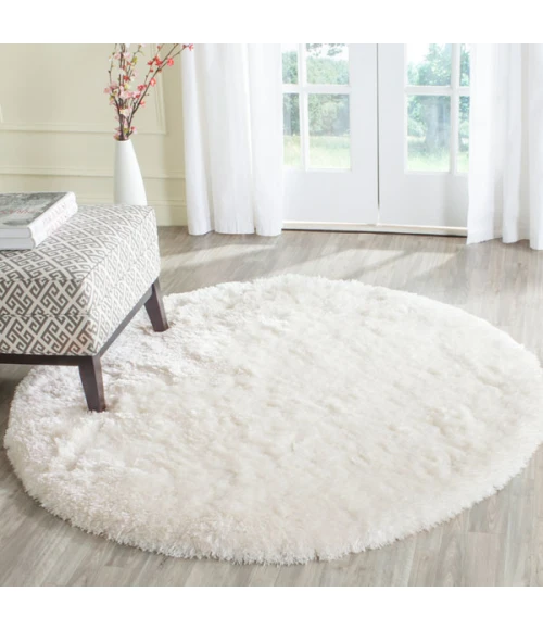 Safavieh Arctic Shag SG270 Ivory 8' X 8' Round Area Rug