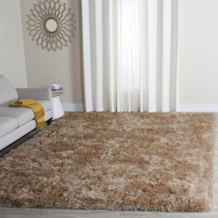 Safavieh Arctic Shag SG270 Taupe 4' X 6' Rectangle Area Rug