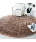 Safavieh Arctic Shag SG270 Taupe 8' X 8' Round Area Rug