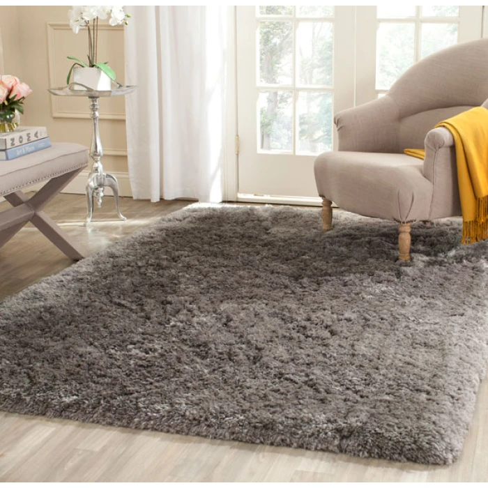 Safavieh Arctic Shag SG270 Grey 5' X 7'-6" Rectangle Area Rug