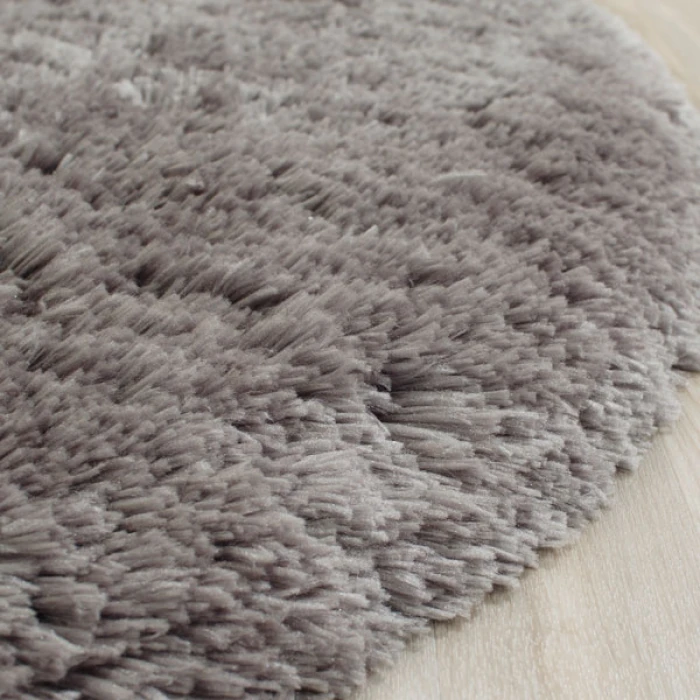 Safavieh Arctic Shag SG270 Grey 5' X 5' Round Area Rug