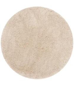 Safavieh Arctic Shag SG270 Light Beige 5' X 5' Round Area Rug