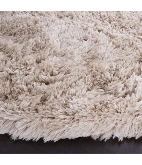 Safavieh Arctic Shag SG270 Light Beige 5' X 5' Round Area Rug