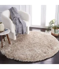 Safavieh Arctic Shag SG270 Light Beige 7' X 7' Round Area Rug
