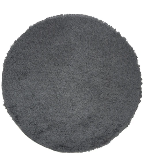 Safavieh Shag Slate SG511 5 ft. X 5 ft. Round Rug