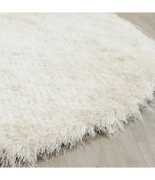Safavieh Shag Ivory SG511 3 ft. X 3 ft. Round Rug