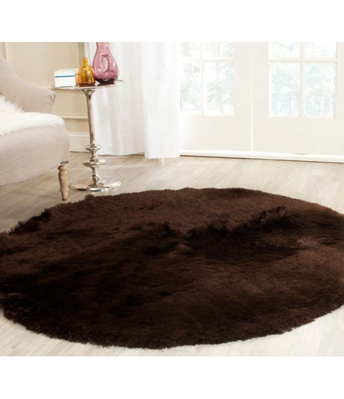 Safavieh Shag Chocolate SG511 2 ft. X 3 ft. Accent Rug