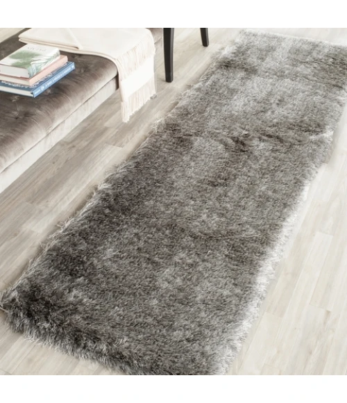 Safavieh Shag Silver SG511 2 ft. 3 in. X 8 ft. Runner Rug