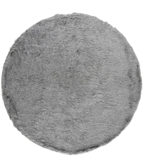 Safavieh Shag Silver SG511 7 ft. X 7 ft. Round Rug