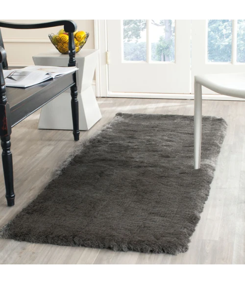 Safavieh Shag Titanium SG511 2 ft. 3 in. X 12 ft. Runner Rug