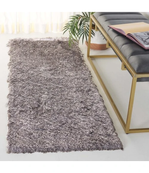 Safavieh Shag Sable SG511 2 ft. 3 in. X 8 ft. Runner Rug