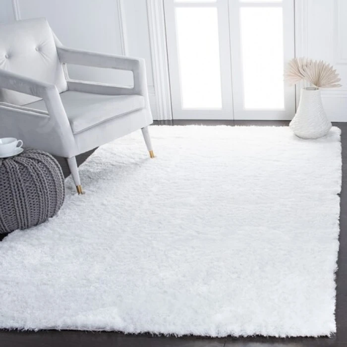 Safavieh Shag Ivory SG512 5 ft. X 8 ft. Rectangle Rug