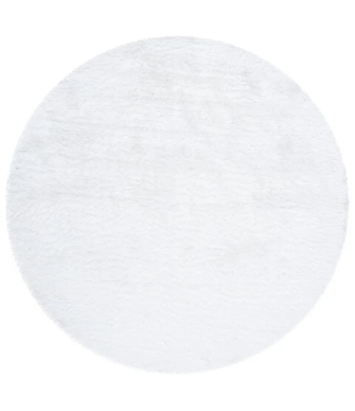 Safavieh Shag Ivory SG512 7 ft. X 7 ft. Round Rug