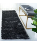 Safavieh Shag Dark Grey SG512 2 ft. 3 in. X 8 ft. Runner Rug