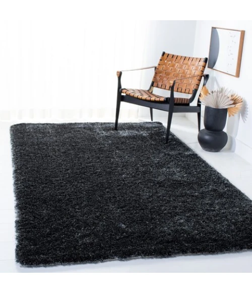 Safavieh Shag Dark Grey SG512 4 ft. X 6 ft. Rectangle Rug