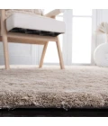 Safavieh Shag Dark Beige SG512 4 ft. X 6 ft. Rectangle Rug