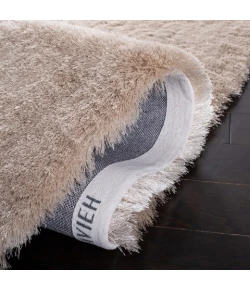 Safavieh Shag Dark Beige SG512 7 ft. X 7 ft. Round Rug