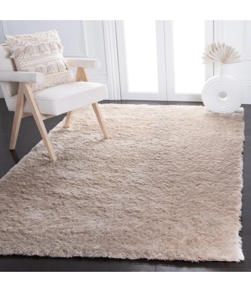 Safavieh Shag Dark Beige SG512 4 ft. X 6 ft. Rectangle Rug