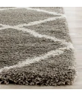 Safavieh Belize Shag SGB489 Grey / Taupe 2'-3" X 11' Runner Area Rug