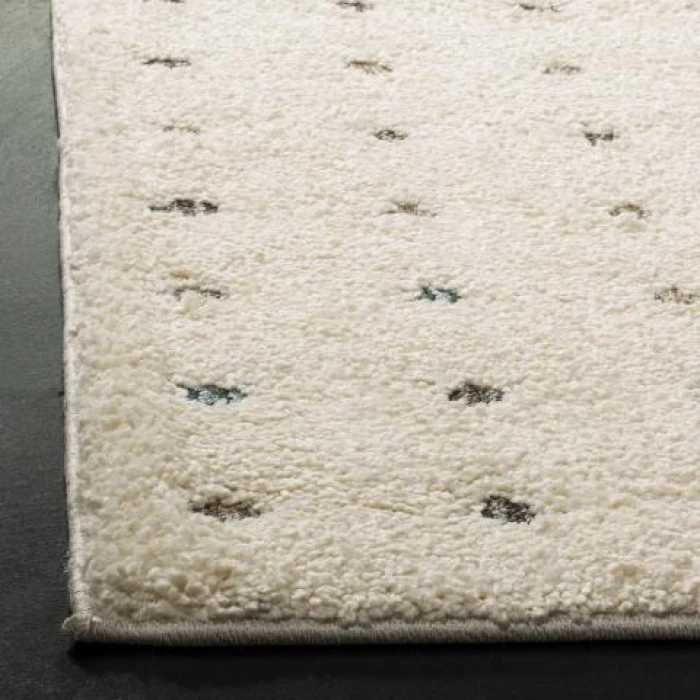 Safavieh Santorini Shag Cream / Multi SGG165 2 ft. X 8 ft. Runner Rug