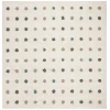 Safavieh Santorini Shag Cream / Multi SGG165 6 ft. 7 in. X 6 ft. 7 in. Square Rug