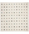 Safavieh Santorini Shag Cream / Multi SGG165 6 ft. 7 in. X 6 ft. 7 in. Square Rug