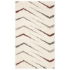 Safavieh Santorini Shag Cream / Multi SGG166 4 ft. X 6 ft. Rectangle Rug