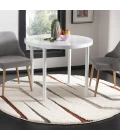 Safavieh Santorini Shag Cream / Multi SGG166 6 ft. 7 in. X 6 ft. 7 in. Round Rug